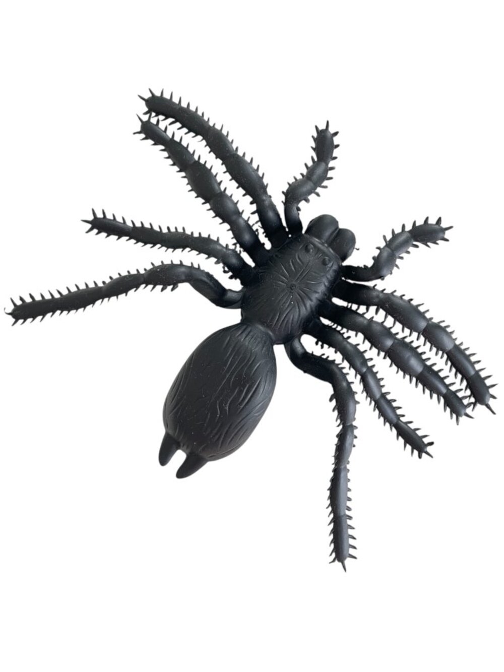 Large Rubber Spider, black